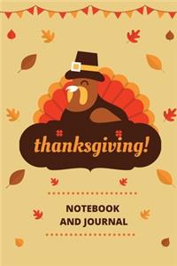 Thanksgiving Notebook and Journal