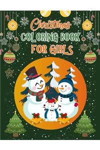 Christmas Coloring Book For Girls