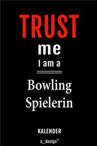 Kalender für Bowling Spieler / Bowling Spielerin
