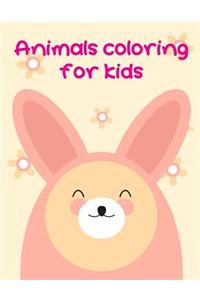Animals coloring for kids