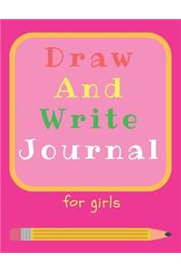 Draw and Write Journal for Girls