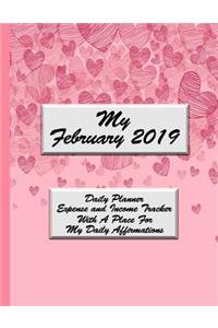 My February 2019 Daily Planner