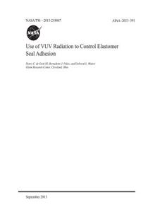 Use of Vuv Radiation to Control Elastomer Seal Adhesion