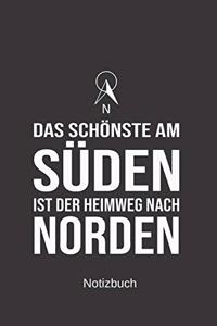Das Schönste Am Süden Ist Der Heimweg Nach Norden