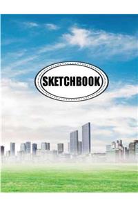 Sketchbook : City: 120 Pages of 8.5 x 11 Blank Paper for Drawing, Doodling or Sketching (Sketchbooks)