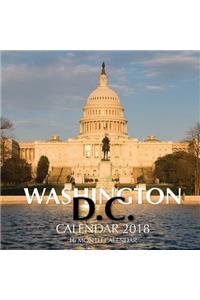 Washington D.C Calendar 2018