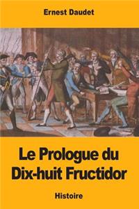 Le Prologue du Dix-huit Fructidor
