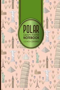 Polar Graph Paper Notebook