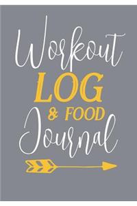 Workout Log & Food Journal