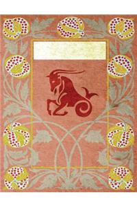 Monogram Capricorn Sketchbook