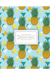2018 New Year Monthly Planner