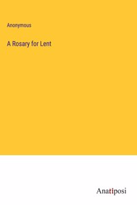 Rosary for Lent