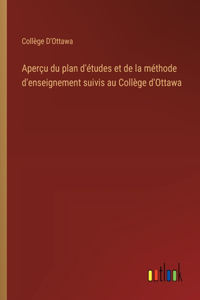 Aperçu du plan d'études et de la méthode d'enseignement suivis au Collège d'Ottawa