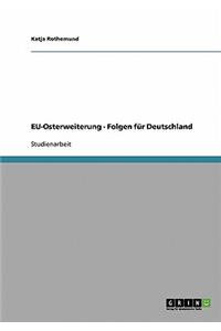 EU-Osterweiterung - Folgen für Deutschland