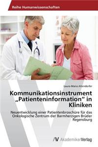 Kommunikationsinstrument 