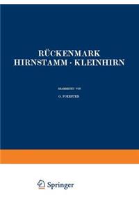 Rückenmark Hirnstamm - Kleinhirn