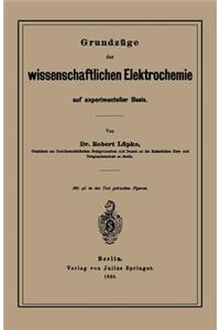 Grundzüge Der Wissenschaftlichen Elektrochemie Auf Experimenteller Basis