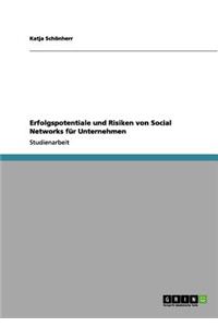 Erfolgspotentiale und Risiken von Social Networks für Unternehmen