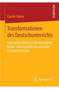 Transformationen Des Deutschunterrichts