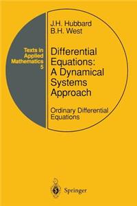 Differential Equations: A Dynamical Systems Approach: Ordinary Differential Equations