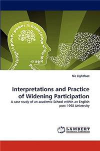 Interpretations and Practice of Widening Participation