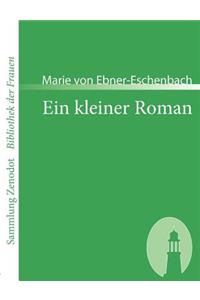 Ein kleiner Roman