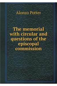 The memorial with circular and questions of the episcopal commission