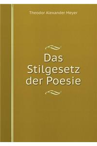 Das Stilgesetz der Poesie