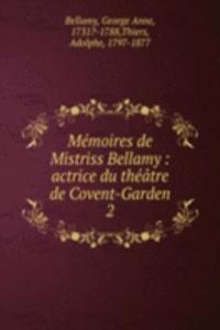 Memoires de Mistriss Bellamy