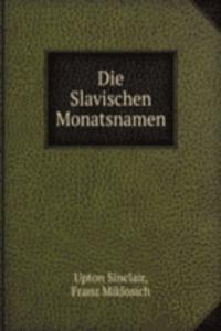 DIE SLAVISCHEN MONATSNAMEN