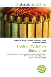 Electron Cyclotron Resonance