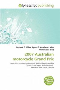 2007 Australian Motorcycle Grand Prix