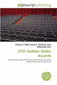 27th Golden Globe Awards