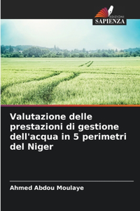 Valutazione delle prestazioni di gestione dell'acqua in 5 perimetri del Niger