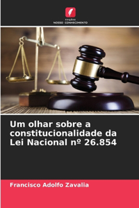 Um olhar sobre a constitucionalidade da Lei Nacional n° 26.854