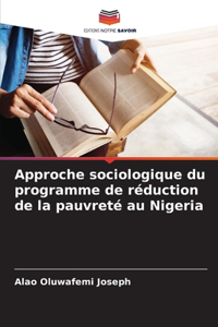 Approche sociologique du programme de réduction de la pauvreté au Nigeria