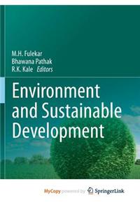 Environment and Sustainable Development