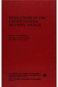 Resolutions of the United Nations Security Council