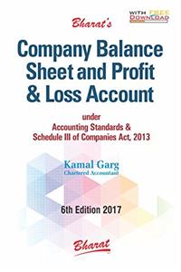 COMPANY BALANCE SHEET AND PROFIT & LOSS ACCOUNT under Accounting Standards & Schedule III