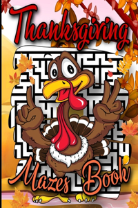 Thanksgiving Mazes Book