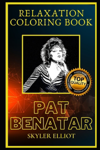 Pat Benatar Relaxation Coloring Book