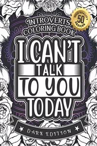Introverts Coloring Book