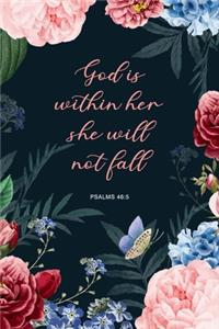 God Is Within Her She Will Not Fall