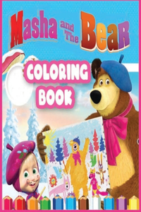 Masha and the Bear Coloring Book