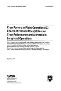 Crew factors in flight operations 9