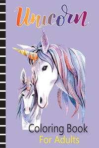 Unicorn Coloring Book for Adults