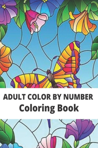 Adult color by number Coloring Book