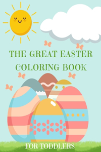 Great Easter Egg Coloring Book For Toddlers