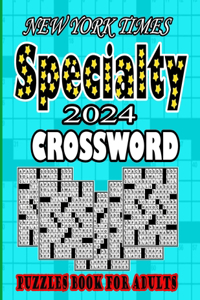 NEW YORK TIMES 2024 Specialty Crossword Puzzles Book For Adults