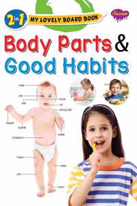 2 In 1 My Lovely Board Book | Body Parts And Good Habits